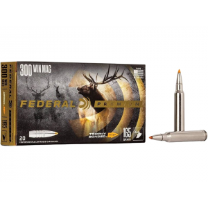 eral Premium 300 Winchester Magnum 165 Grain Bonded Polymer Tip Box Of 20 Ammo