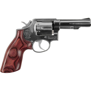 Hogue Fancy Hardwood Grips for S&W K, L-Frame Square Butt Rosewood Laminate - Hogue
