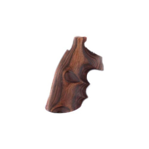 Hogue Fancy Hardwood Grips with Finger Grooves for Colt Trooper Mark III Rosewood Laminate - Hogue