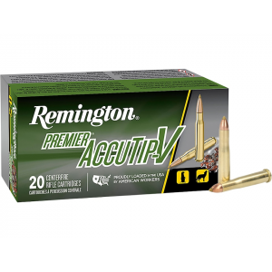 REMINGTON Premier Varmint 22 Hornet Ammo 35 Grain REMINGTON Accutip Polymer Tip Case Of 500 (10 Boxes Of 50)