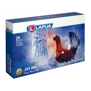 ua 243 Winchester 90 Grain Full Metal Jacket Box Of 20 Ammo