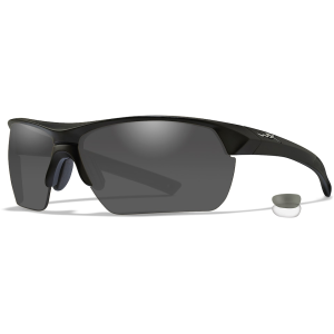 Wiley X Guard Advanced Shooting Glasses Matte Black Frame/Smoke Gray & Clear Lenses - Wiley X