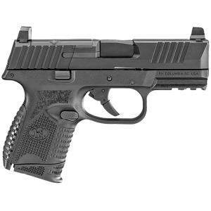 FN 509 Compact Mrd 9mm Luger Pistol 3.7" Barrel 10+1 Round Black