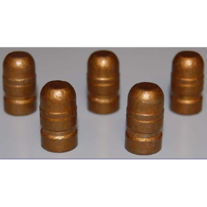 Missouri Bullet Company Cast Lead 38 Caliber (358 Diameter) Bullets 158 Grain Flat Point with Cannelure Box of 500