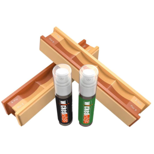 Wicked Edge 4/2 Micron Diamond Emulsion & Leather Strops 2PK - Wicked Edge