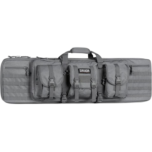 Savior Equipment American Classic Double Rifle Case 36" Polyester Gray - Savior Equipment