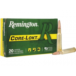 ington Core-Lokt 7x57mm Mauser (7mm Mauser) 140 Grain Jacketed Soft Point Box Of 20 Ammo