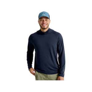 HUK Men's A1A Hoodie Naval Academy XL
