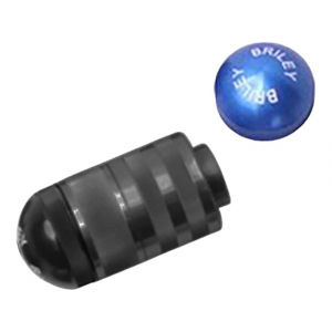 BRILEY Modular Forend Cap Weight Beretta 1301, A350, Lite, Xtrema, Xtreme, Xtreme Plus, TX4 Black Body with Blue Cap