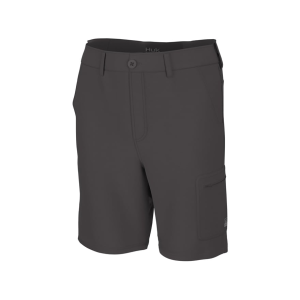 Huk Men's NXTLVL 10.5" Shorts Iron Large - Huk