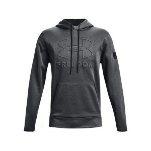 Under Armour Men's UA Freedom Emboss Hoodie Carbon Black 2XL