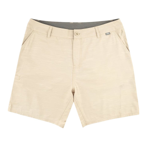 AFTCO Men's 365 Hybrid Chino Shorts Khaki 40" Waist 7" Inseam - Aftco