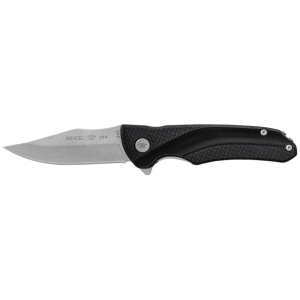 Buck Knives 840 Sprint Select Pocket Knife 3.125" Drop Point 420HC Satin Blade Glass Reinforced Nylon (GRN) Handle Black - Buck Knives