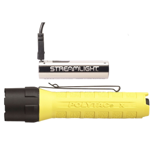 Streamlight PolyTac X Rechargeable Flashlight 18650 Battery Yellow - Streamlight