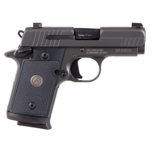 Sig Sauer P938 Legion 9mm Luger Pistol 3" Barrel 7+1 Round Legion Gray Slide Black Grip Legion Gray Frame