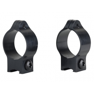 Talley 1" Ring Mounts Remington 597, Weatherby MK22, Winchester 9422 Matte Black Low - Talley