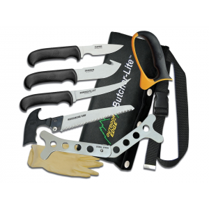 Outdoor Edge Butcher-Lite 8 Piece Butcher Game Processing Kit
