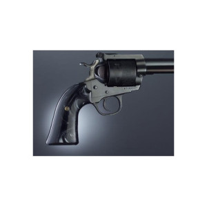 Hogue Cowboy Grips Ruger Bisley, Bisley Vaquero Pearlized Black - Hogue
