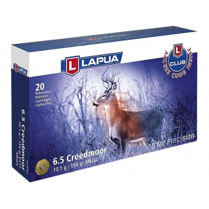 ua Mega 6.5 Creedmoor 156 Grain Soft Point Box Of 20 Ammo
