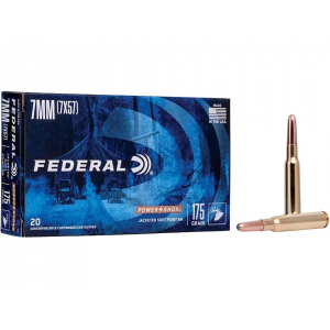 eral Power-Shok 7x57mm Mauser (7mm Mauser) 175 Grain Jacketed Soft Point Box Of 20 Ammo