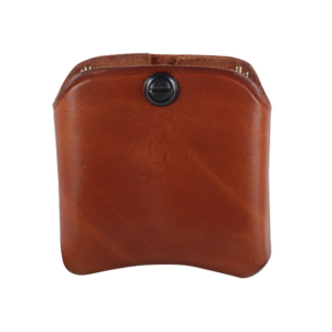 El Paso Saddlery Double Stack Double Magazine Pouch 9mm, 40 S&W Leather Russet Brown - El Paso Saddlery