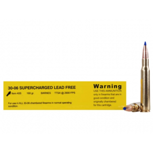 falo Bore 30-06 Springfield 168 Grain Barnes Tipped Triple-Shock X Polymer Tip Lead Free Box Of 20 Ammo