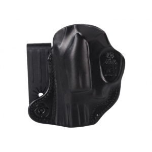 DeSantis Gunhide Flex-Tuk IWB Holster Right Hand S&W J Frame Leather Black - Desantis Gunhide