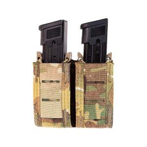 HIGH SPEED GEAR NTOA Duty Double Pistol Taco Pistol Magazine Pouch Nylon Multicam