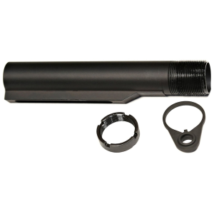 Noveske AR-15, LR-308 Carbine Buffer Tube with QD End Plate Aluminum Black - Noveske