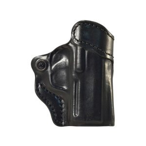 DeSantis Gunhide Criss Cross OWB Holster Right Hand Kimber Micro 9 Leather Black - Desantis Gunhide