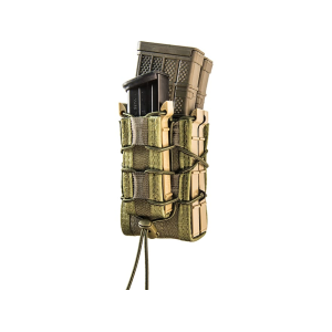 HIGH SPEED GEAR X2RP Taco MOLLE Double Rifle, One Pistol Magazine Pouch Nylon Olive Drab