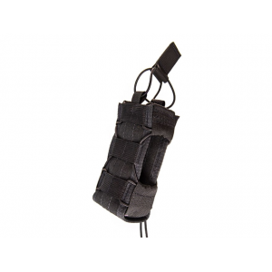 High Speed Gear Multi-Access Comm Taco MOLLE Radio Pouch Nylon Black - High Speed Gear