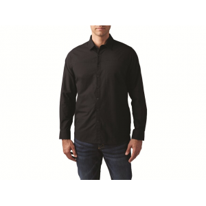 5.11 Men's Igor Long Sleeve Shirt Black Medium