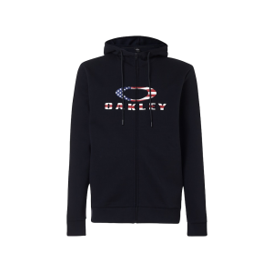Oakley Men's B1B PO 2.0 Hoodie Black/American Flag 2XL - Oakley