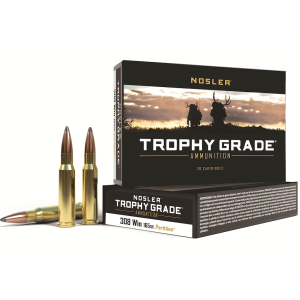 ler RMEF Trophy Grade 308 Winchester 165 Grain Partition Jacketed Soft Point Box Of 20 Ammo