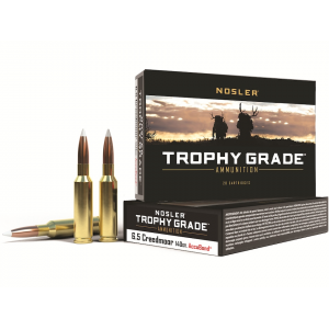 ler Trophy Grade 6.5 Creedmoor 140 Grain Nosler AccuBond Bonded Polymer Tip Box Of 20 Ammo