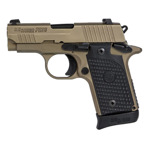 Sig Sauer P238 Emperor Scorpion 380 ACP Pistol 2.7" Barrel 7+1 Round Flat Dark Earth Slide Black Grip Flat Dark Earth Frame
