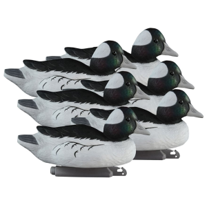 Higdon Standard Foam Filled Bufflehead Duck Decoy Polymer 6PK - Higdon