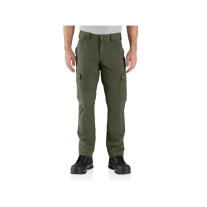 CARHARTT Men's Rugged Flex Ripstop Cargo Work Pants Basil 38X34