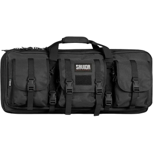 Savior Equipment American Classic Shorty Double Rifle Case 24" Black - Savior Equipment