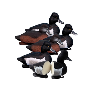 Higdon Standard Foam Filled Ringneck Duck Decoy Polymer 6PK - Higdon
