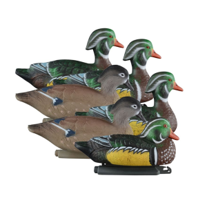 Higdon Standard Foam Filled Wood Duck Decoy Polymer 6PK - Higdon