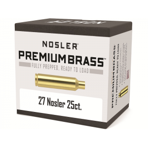 NOSLER Custom 27  Brass Box of 25