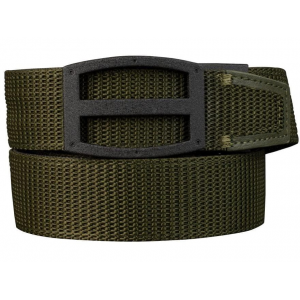 Nexbelt Titan EDC Gun Belt 1-1/2" with Black Steel Powder Coated Buckle Nylon OD Green - Nexbelt