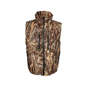 MIDWAYUSA Men's Duck Creek Waterfowl Insulated Vest Realtree Max-7 XL Tall