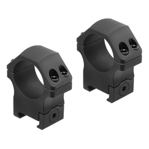 UTG Pro P.O.I Picatinny 30mm Scope Rings Matte Black Medium - Utg
