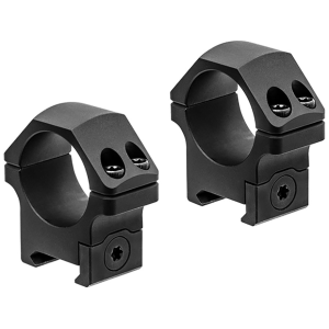 UTG Pro P.O.I Picatinny 30mm Scope Rings Matte Black Low - Utg