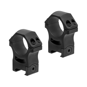 UTG Pro P.O.I Picatinny 30mm Scope Rings Matte Black High - Utg
