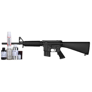 Lauer Custom Weaponry DuraCoat Shake N' Spray Firearm Finish Kit Matte Black 4 oz - Lauer Custom Weaponry