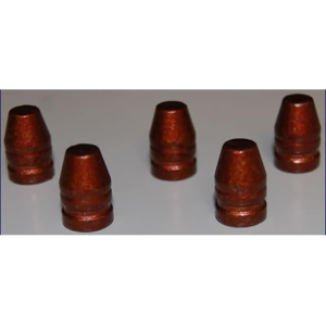Missouri Bullet Company Cast Lead 38 Caliber (358 Diameter) Bullets 125 Grain Truncated Cone Flat Nose with Cannelure Box of 500